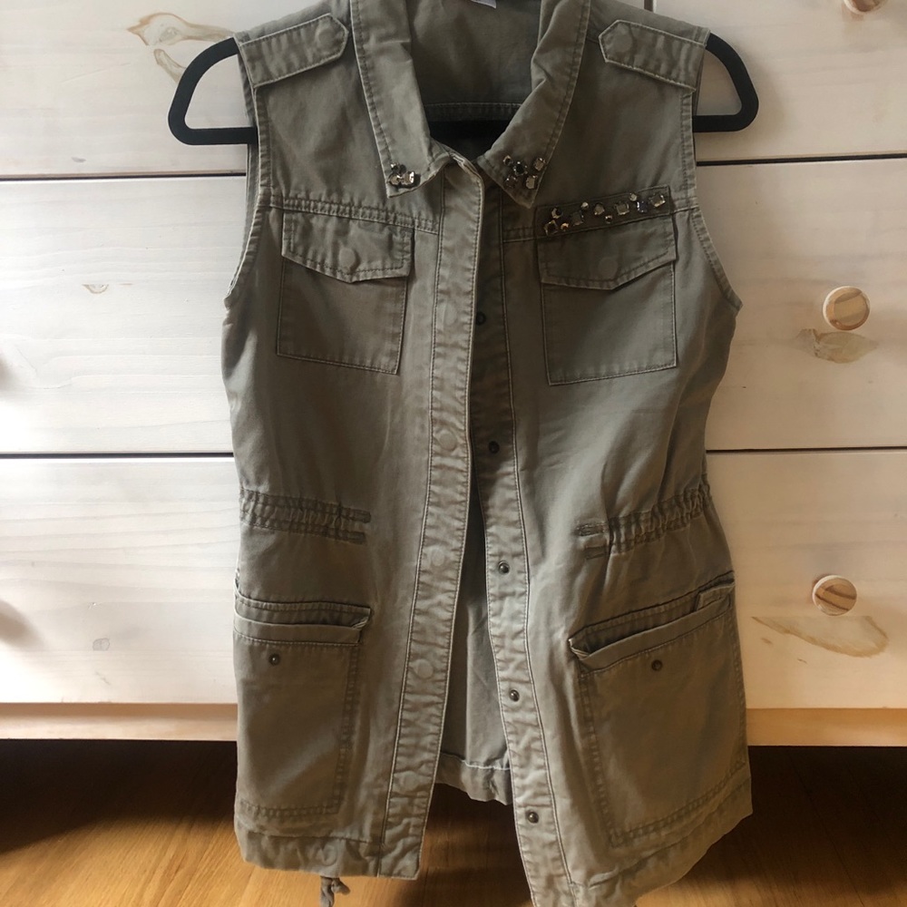 H&M military vest size 6